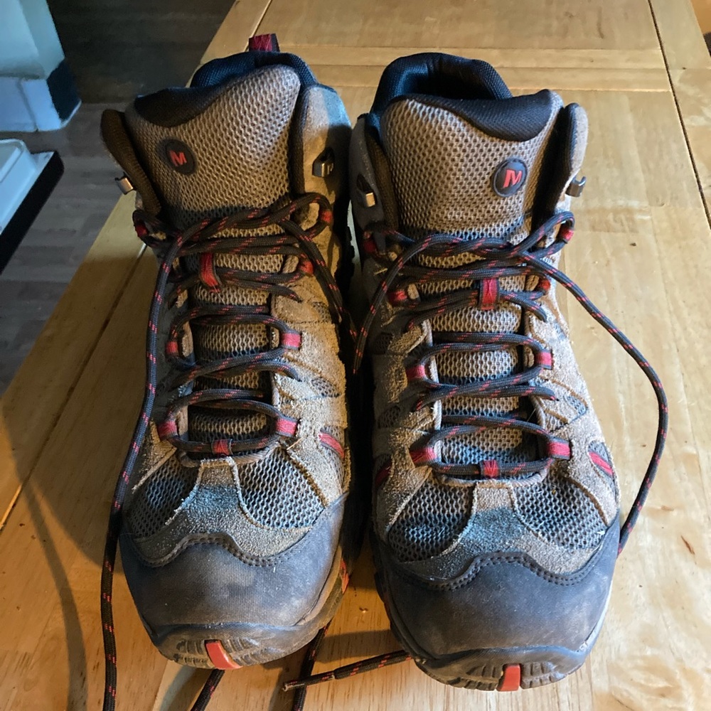 Merrell boots mens 11